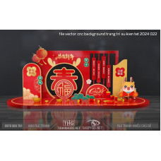 File vector cnc 2D trang trí tết 2024 (389 mẫu)